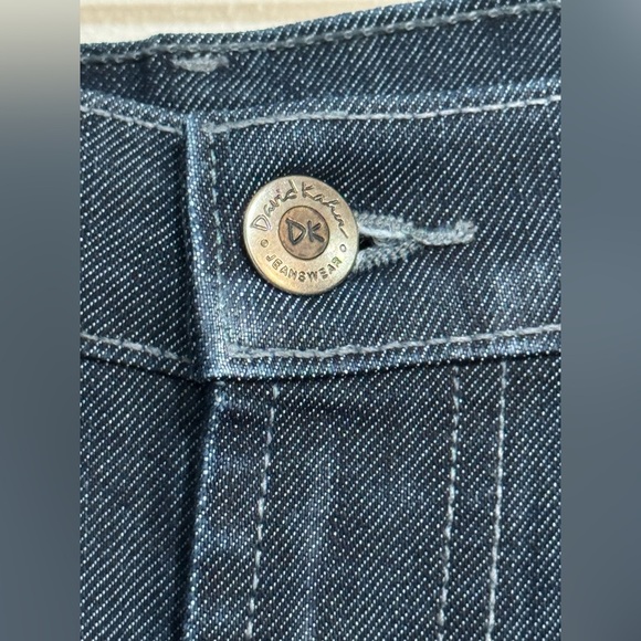 David Kahn Jeanswear USA Blue Denim Low Rise zipper and Button Closure Size 29 - Picture 4 of 10